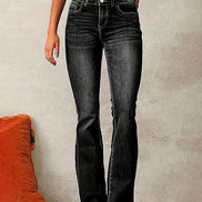 IVYRA | HIGH-WAISTED FLARED JEANS