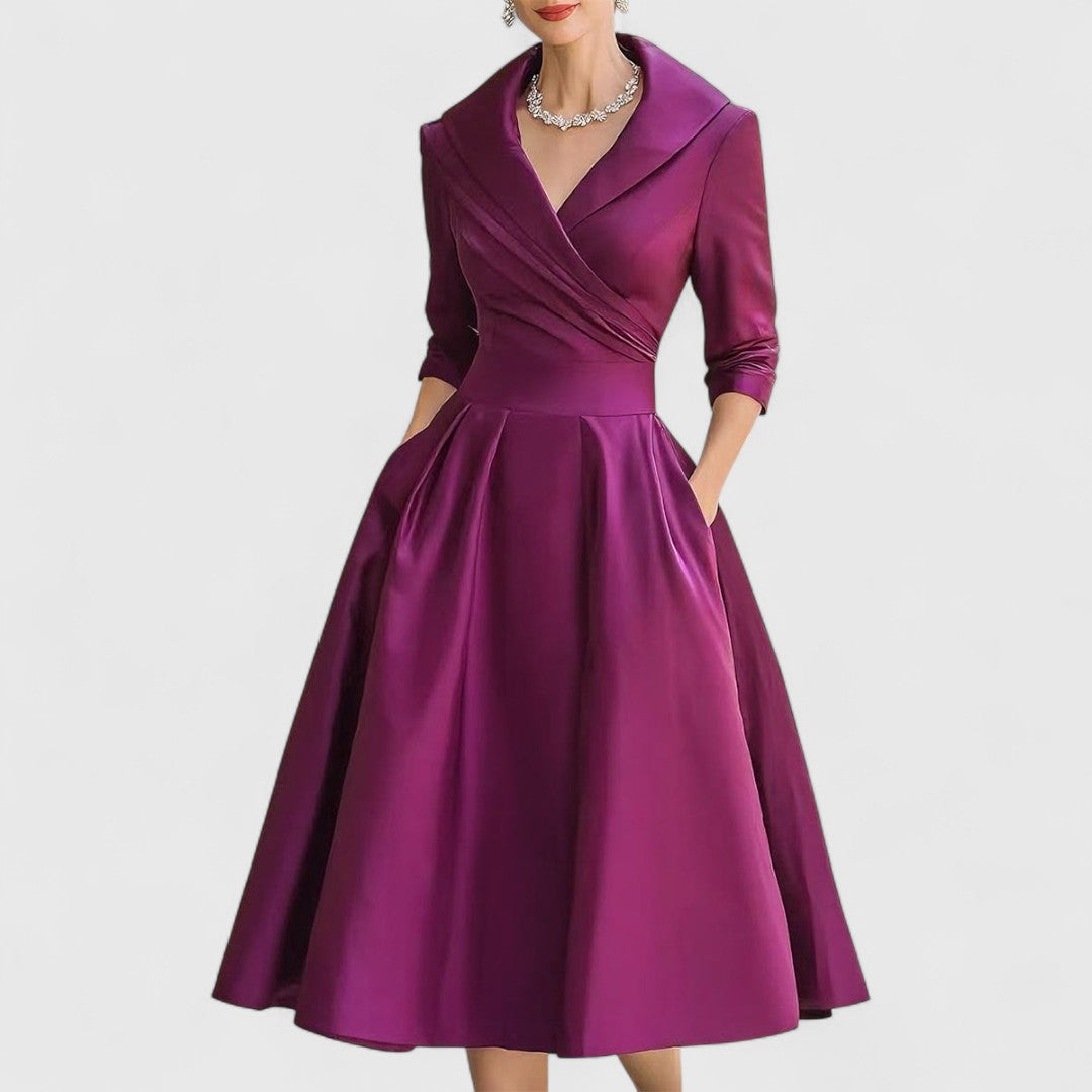 KATRINA - Elegant Midi Dress
