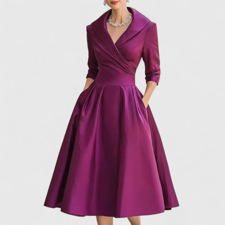 KATRINA - Elegant Midi Dress