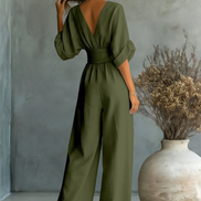 Sofia | Effortless V-Neck Jumpsuit