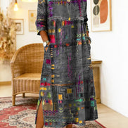 Sabine™ — BOHEMIAN PRINT MAXI DRESS