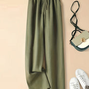 COLETTE | WIDE LEG DRAWSTRING TROUSERS