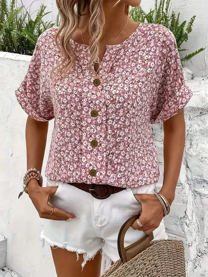 LILLIE BUTTONS SPRING TOP