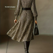 ZARA LIZZY | VINTAGE RHOMBUS PRINT DRESS