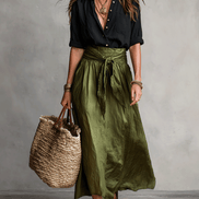 Effortless Elegance Boho Skirt Set