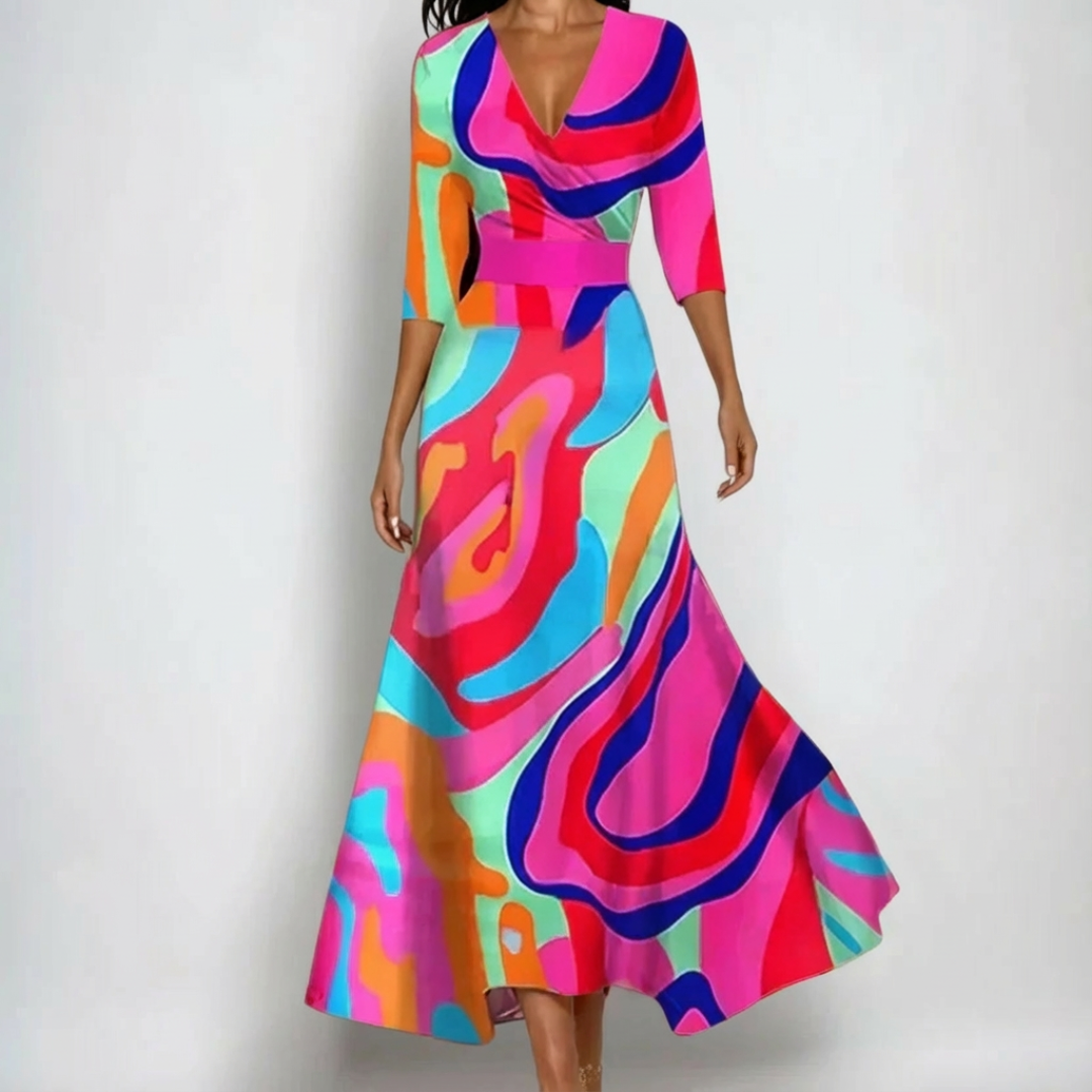 Mallory™ | Luxury Floral Dress