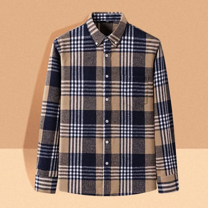 GRAYSON COTTON FLANNEL SHIRT