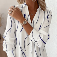 Claudine™ — Elegant and flowing shirt dress