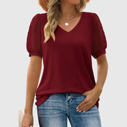 DAHLIA | SHEER SLEEVE TOP