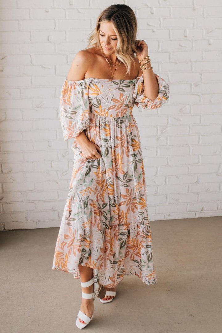 ELARA FLORAL MAXI DRESS
