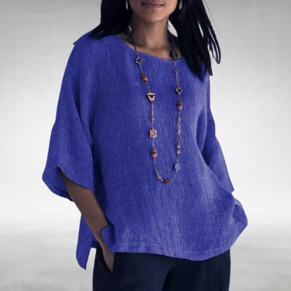 Claudette Boat-Neck Tunic
