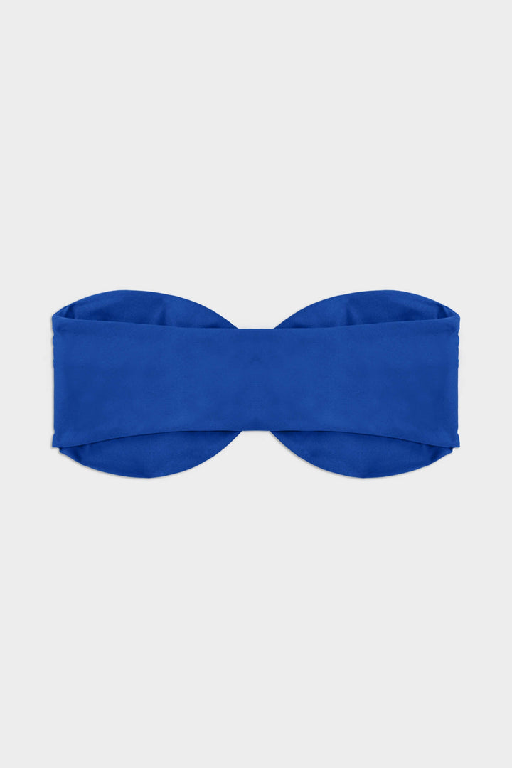 Caia Top - Ocean Blue Shine