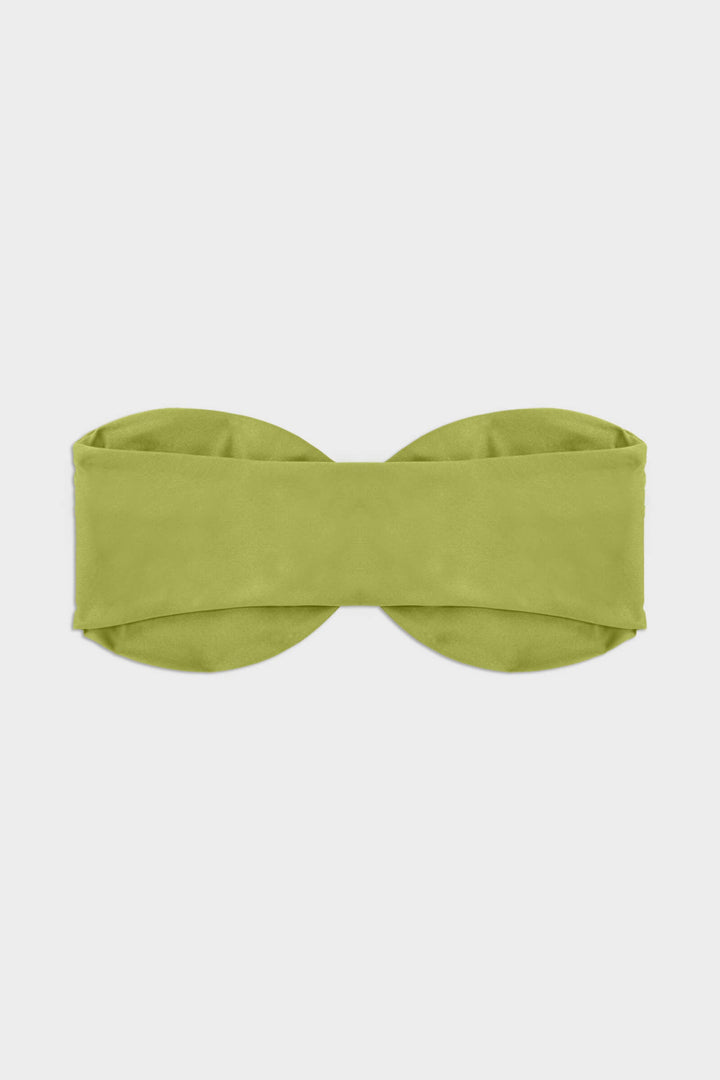 Caia Top - Citrus Green Shine