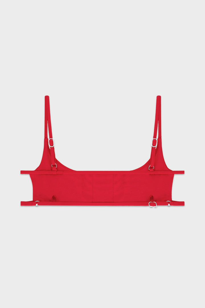 Capri Top - Ember Red