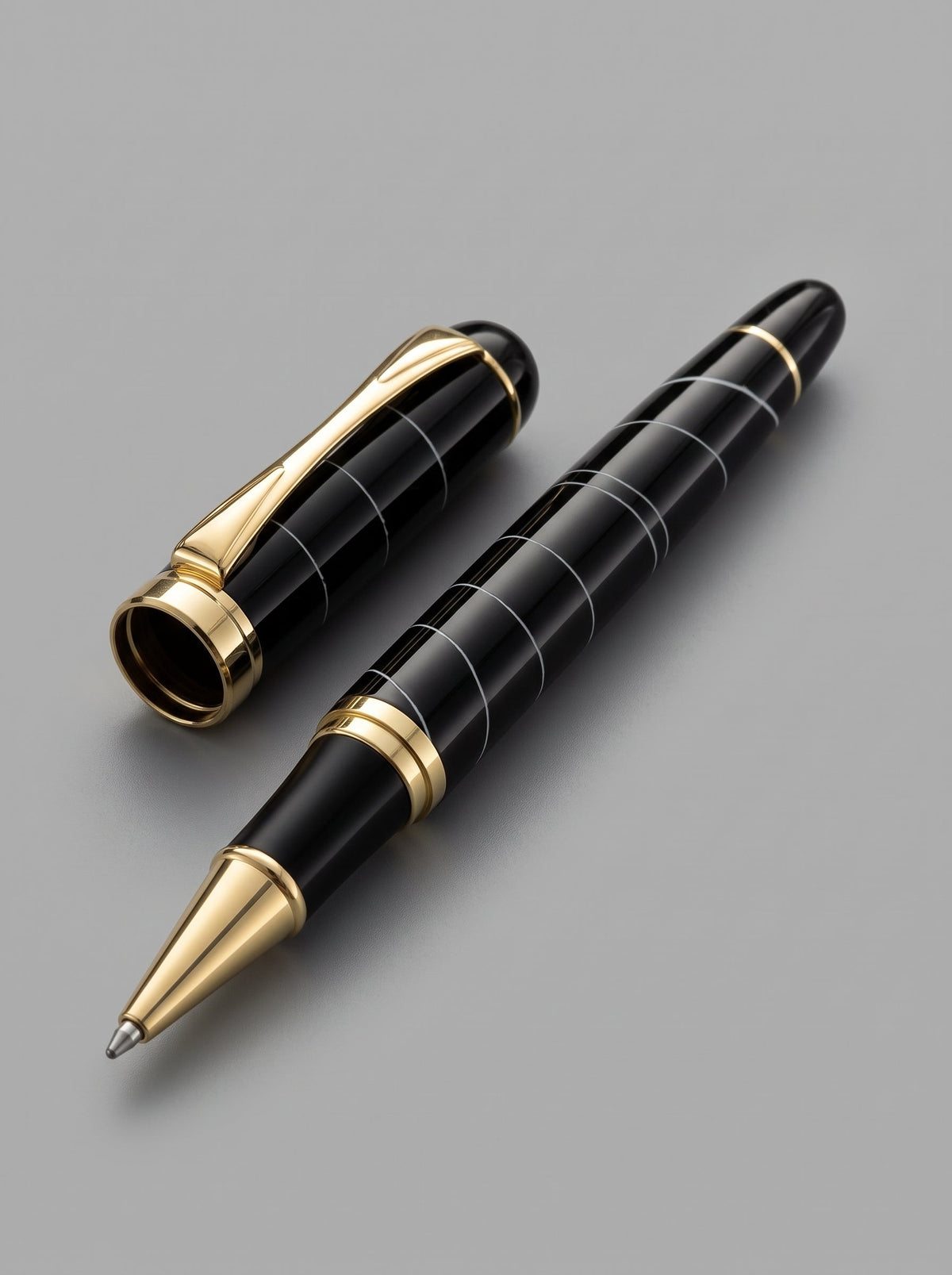 AREILA™ Executive Ballpoint Pen — The Onyx Etched Edition