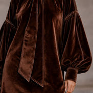 Octavia™ | Elegant Velvet Mini Dress