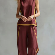Leila™ - Linen Two Piece Set