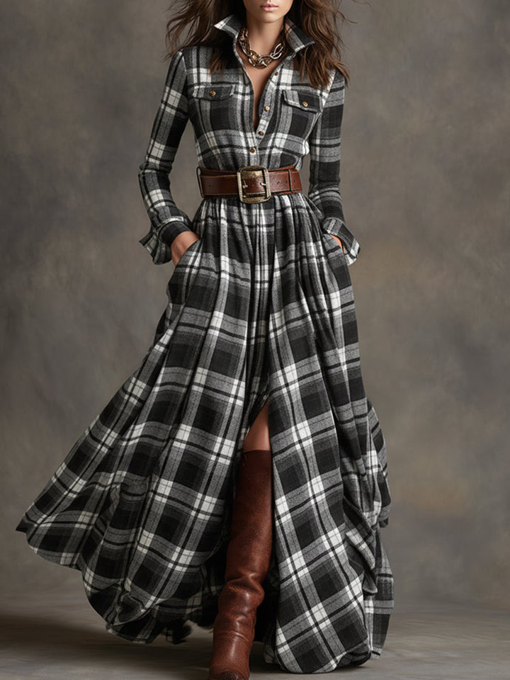 Louisa | Classic Refined Button-Up Dress