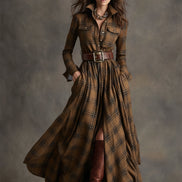 Louisa | Classic Refined Button-Up Dress