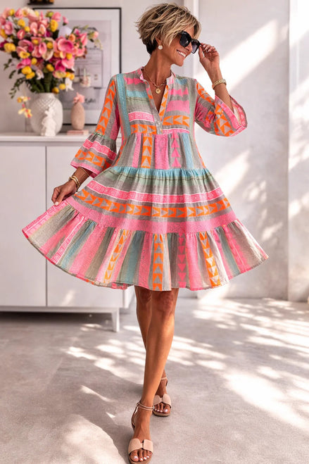 Aurabelle™ Timeless Vintage Grace Midi Dress