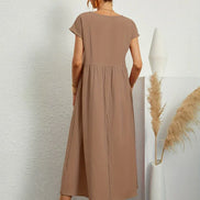 Gabrielle™ — Flowing Midi Dress with Timeless Elegance