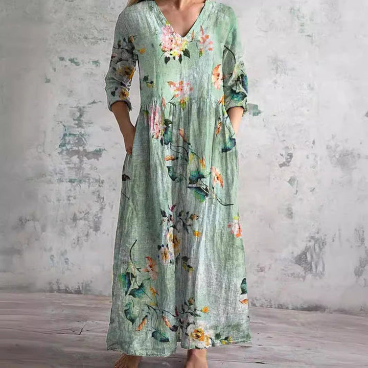ALINA BLOSSOM MIDI DRESS
