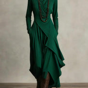 Lunori™ | Natalia Knit Maxi Dress