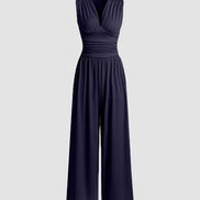 CHARITY – Chic Sleeveless Wide-Leg Jumpsuit