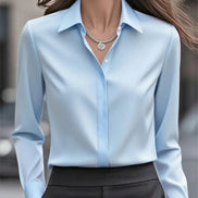 Luna | Women's Elegant Silk Blouse Timeless