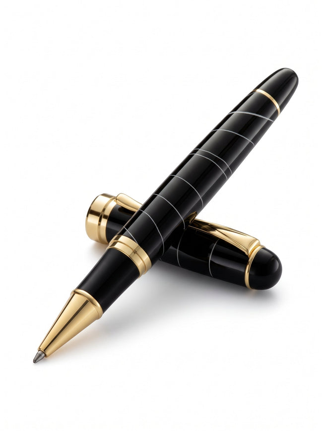 AREILA™ Executive Ballpoint Pen — The Onyx Etched Edition