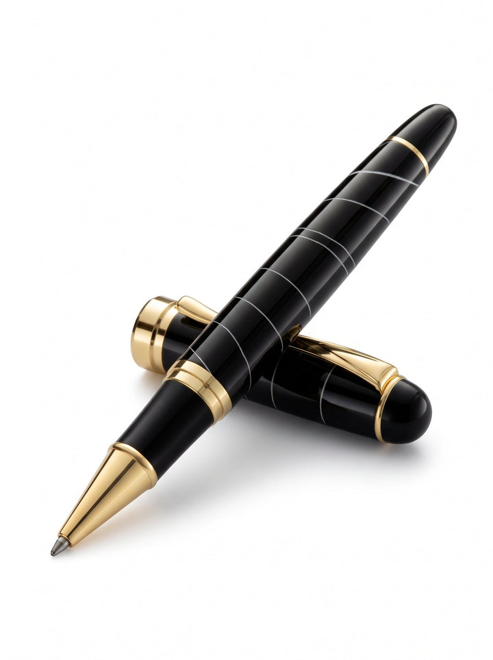 AREILA™ Executive Ballpoint Pen — The Onyx Etched Edition