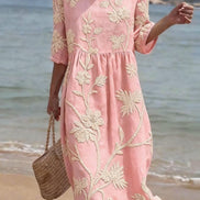 Kerry | Embroidered Vintage Dress