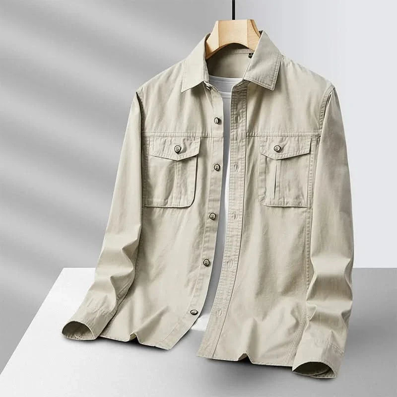 CORBIN CANVAS OVERSHIRT