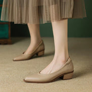 MICHELA | GRACEFUL MID-HEELED SHOES