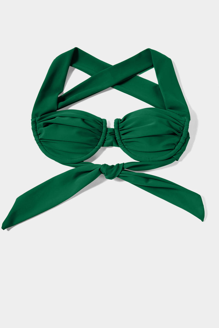 Dalmatia Top - Emerald Green
