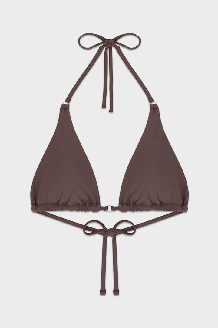 Tulum Top - Dusty Brown