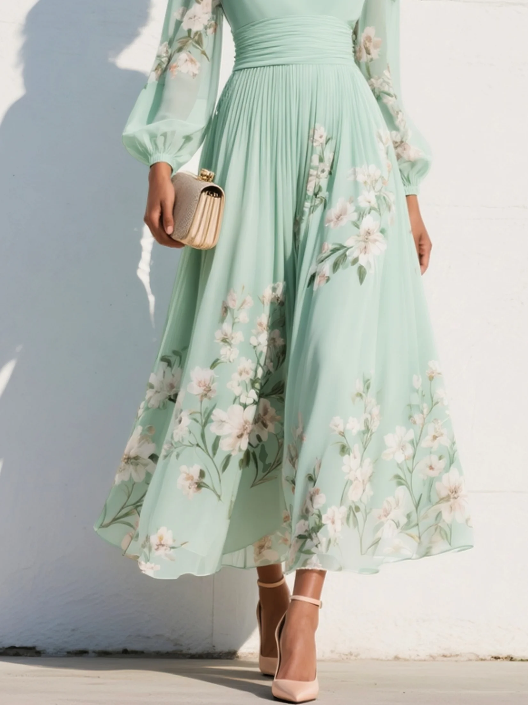 LIZE - Floral Midi Dress