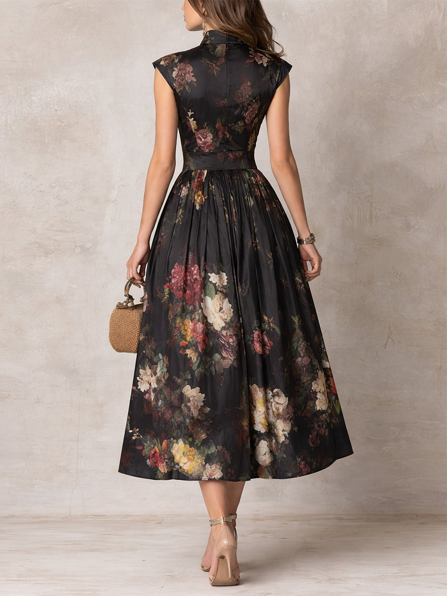 BECKY - Elegant Midi Dress