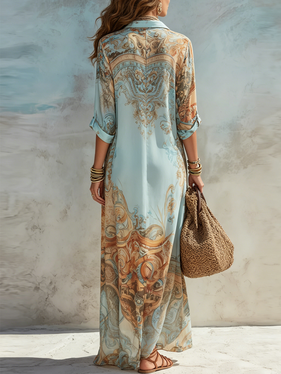 Celine Kaftan Dress