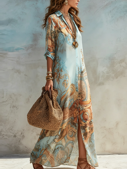 Celine Kaftan Dress