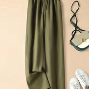 COLETTE | WIDE LEG DRAWSTRING TROUSERS