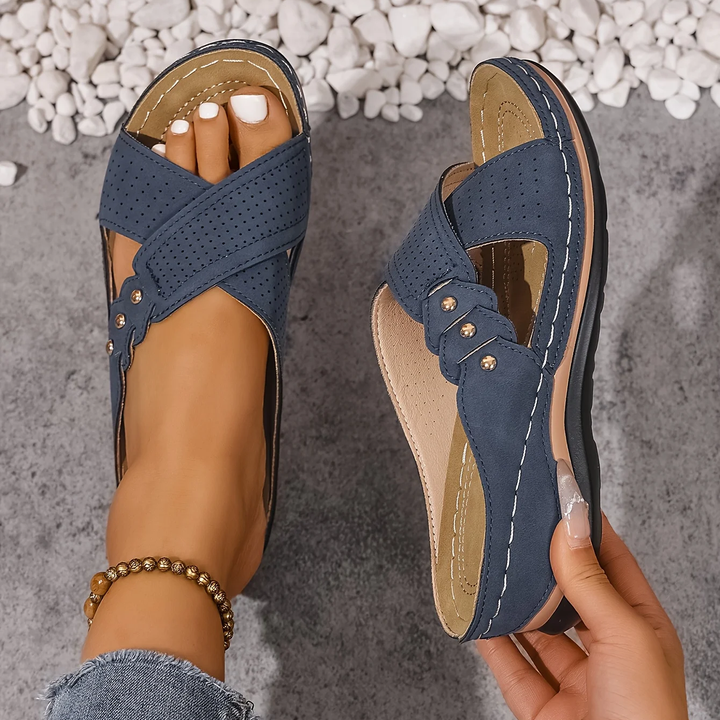 PATRICIA - Elegant Wedge Sandals