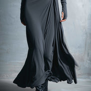 YASMINA | MAXI DRESS WITH SIDE TIE