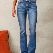 IVYRA | HIGH-WAISTED FLARED JEANS