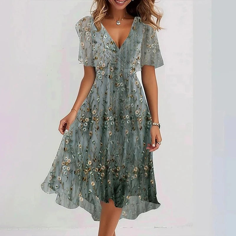 JASMINE - Elegant Colourful Dress