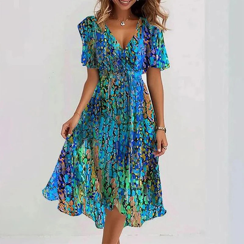 JASMINE - Elegant Colourful Dress