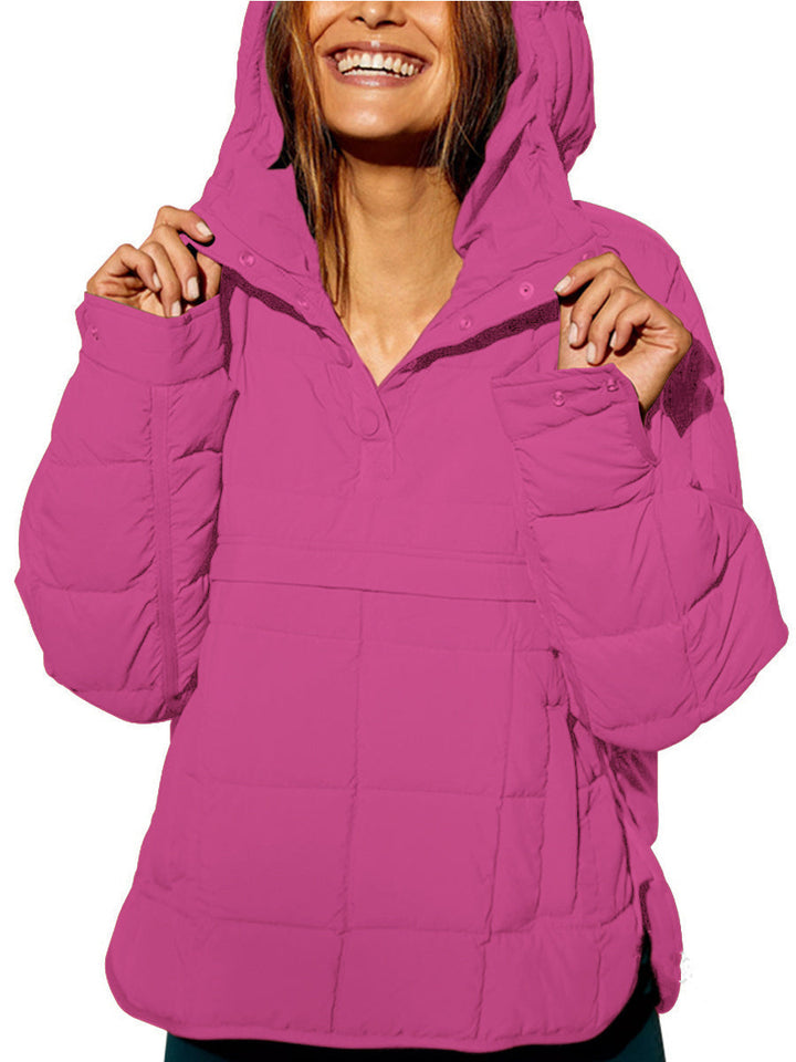 OLIVIA – Oversized Cozy Hooded Jacket