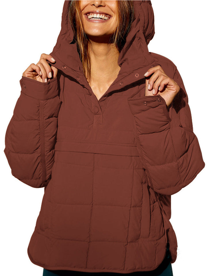 OLIVIA – Oversized Cozy Hooded Jacket