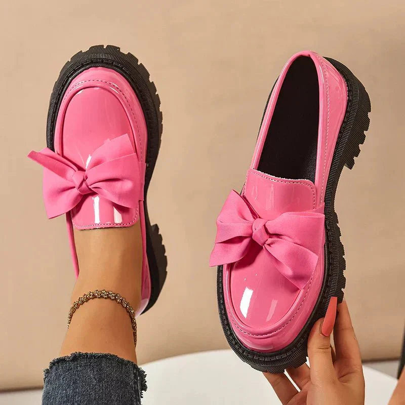 VALERY - Glossy Chic Loafers