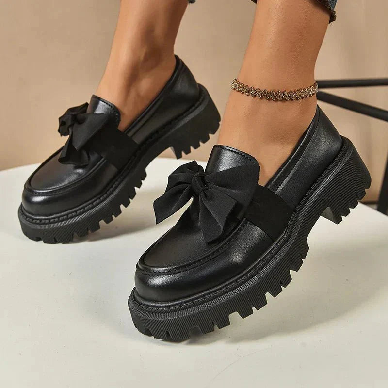 VALERY - Glossy Chic Loafers